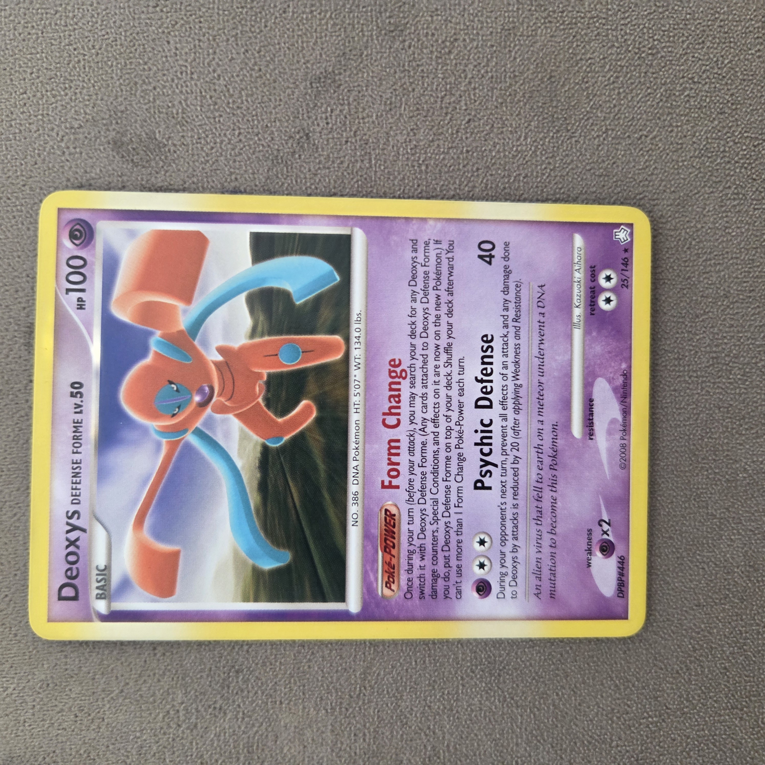 Deoxys Defense Forme foto 1