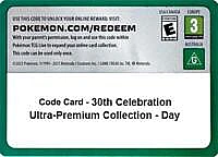 Code Card - 30th Celebration Ultra-Premium Collection - Day