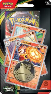 Perfect Order Premium Checklane Blister [Cinderace Line]