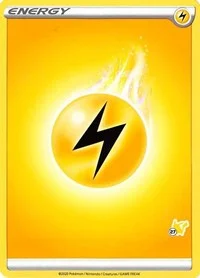 Lightning Energy (#27 Pikachu Stamped)