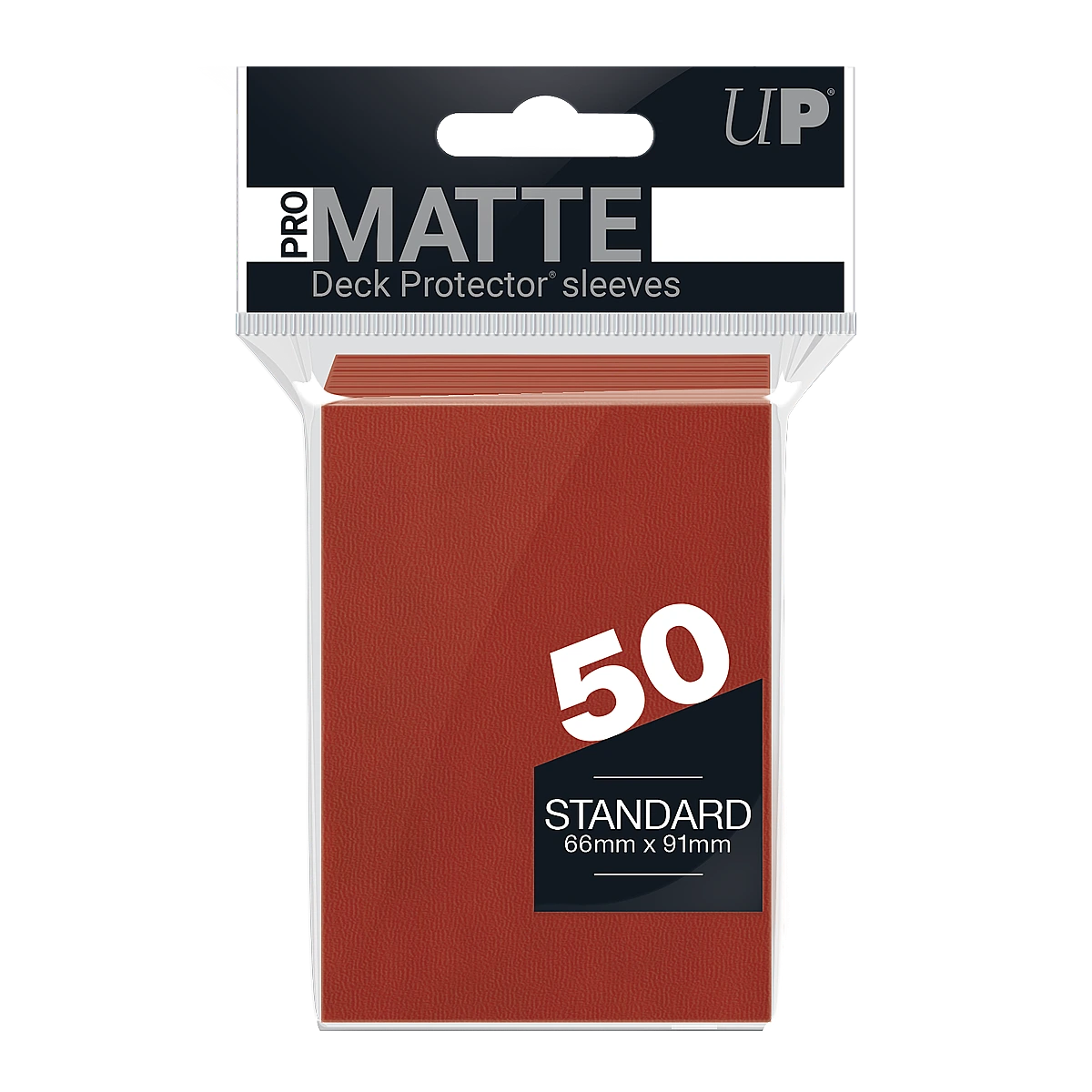 Ultra PRO PRO-Matte Standard Deck Protector Sleeves Red (50ct)