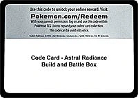 Code Card - Astral Radiance Build and Battle Box