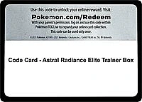 Code Card - Astral Radiance Elite Trainer Box