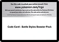Code Card - Battle Styles Booster Pack