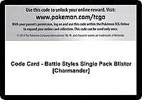 Code Card - Battle Styles Single Pack Blister [Charmander]