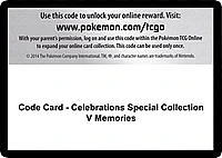 Code Card - Celebrations Special Collection - V Memories