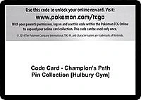 Code Card - Champion's Path Pin Collection [Hulbury Gym]