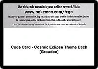Code Card - Cosmic Eclipse Theme Deck [Groudon]