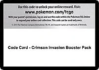 Code Card - Crimson Invasion Booster Pack