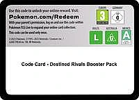 Code Card - Destined Rivals Booster Pack