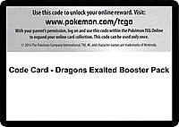 Code Card - Dragons Exalted Booster Pack