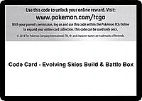 Code Card - Evolving Skies Build & Battle Box