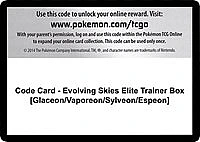 Code Card - Evolving Skies Elite Trainer Box [Glaceon/Vaporeon/Sylveon/Espeon]