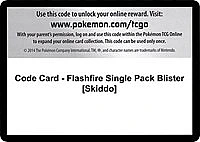 Code Card - Flashfire Single Pack Blister [Skiddo]
