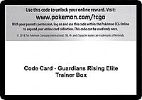 Code Card - Guardians Rising Elite Trainer Box