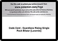 Code Card - Guardians Rising Single Pack Blister [Lurantis]