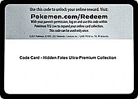 Code Card - Hidden Fates Ultra-Premium Collection