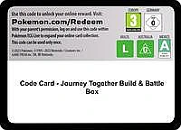 Code Card - Journey Together Build & Battle Box