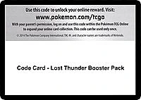 Code Card - Lost Thunder Booster Pack