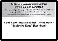 Code Card - Next Destinies Theme Deck - "Explosive Edge" [Reshiram]