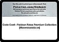 Code Card - Paldean Fates Premium Collection [Meowscarada ex]