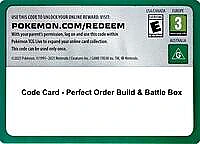 Code Card - Perfect Order Build & Battle Box