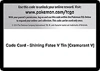 Code Card - Shining Fates V Tin [Cramorant V]