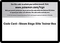 Code Card - Steam Siege Elite Trainer Box
