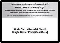Code Card - Sword & Shield Single Blister Pack [Gossifleur]