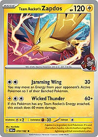 Team Rocket's Zapdos