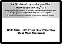 Code Card - Ultra Prism Elite Trainer Box [Dusk Mane Necrozma]