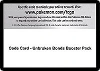 Code Card - Unbroken Bonds Booster Pack