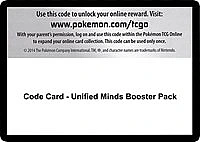 Code Card - Unified Minds Booster Pack
