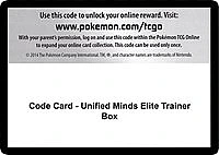 Code Card - Unified Minds Elite Trainer Box