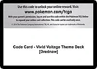 Code Card - Vivid Voltage Theme Deck [Drednaw]